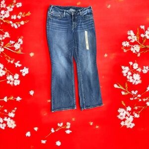 Silver Women's Blue Jeans